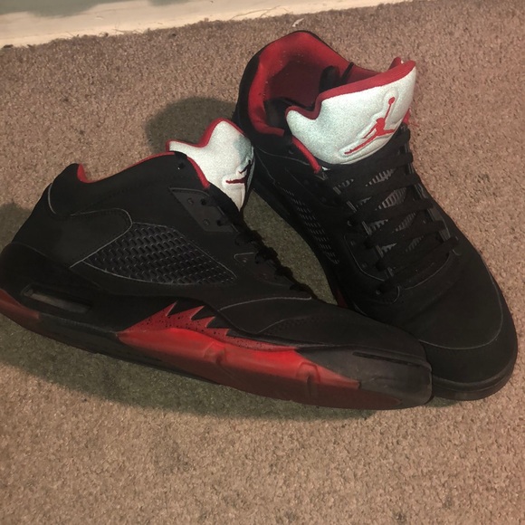 Jordan fire red 5 - Picture 2 of 3